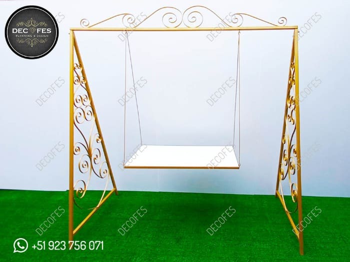 Mobiliario para Eventos - decorative swing - DECOFES E.I.R.L