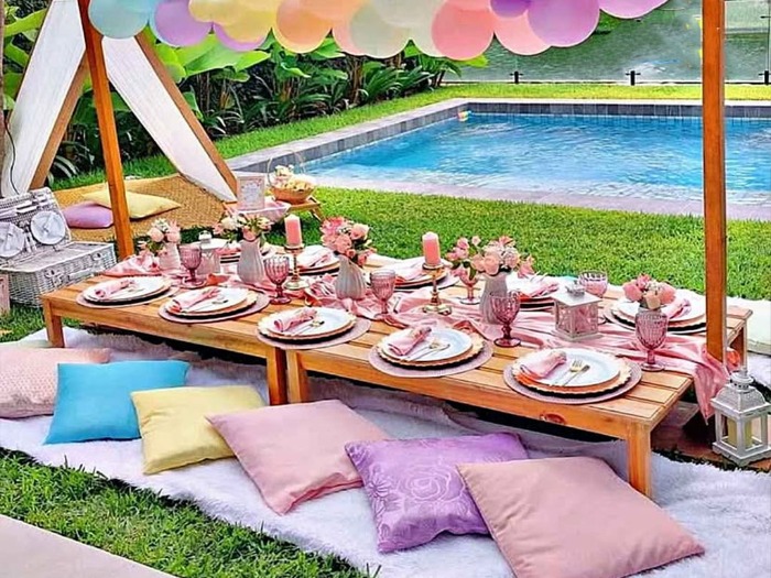 Mobiliario para Eventos - Mesa Picnic e Tipi para Festas - DECOFES E.I.R.L