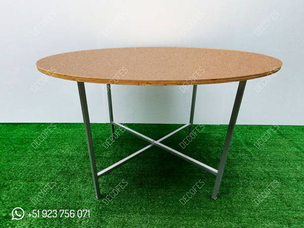 Mobiliario para Eventos - Runder Tisch 150 cm für Veranstaltungen - DECOFES E.I.R.L
