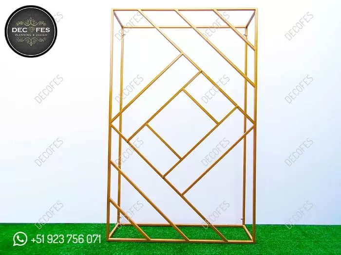 Structure for Events 3D Backdrop with Design