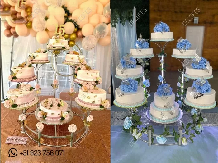 Struttura per Eventi Alzata Torta Modello Luxury