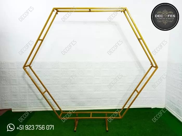 Estructura para Eventos Aro Hexagonal Doble