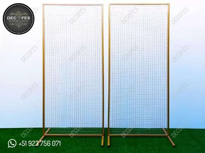 Estructura para Eventos Backdrop con Malla