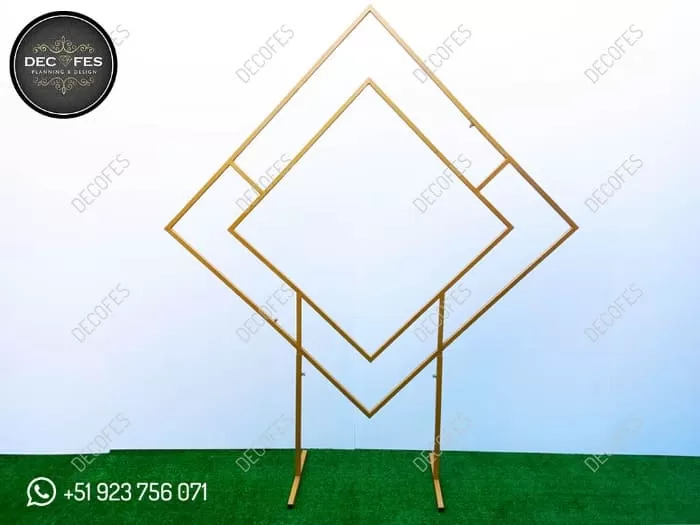 Structure for Events Backdrop Rhombus