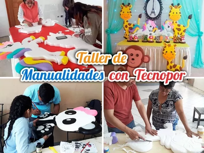 Curso de Talha e Artesanato com Tecnopor - programa de 1 mês