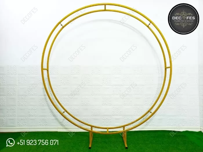 Structure for Events Double Round Hoop