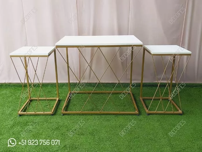 Estructura para Eventos Mesa Espiga X3